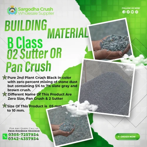 Semi Plant Crush | Pan Crush | B Class | 5 mm To 10 mm