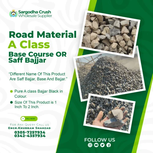A Class | Base Course Aggregate | 1 Inch To 2 Inch